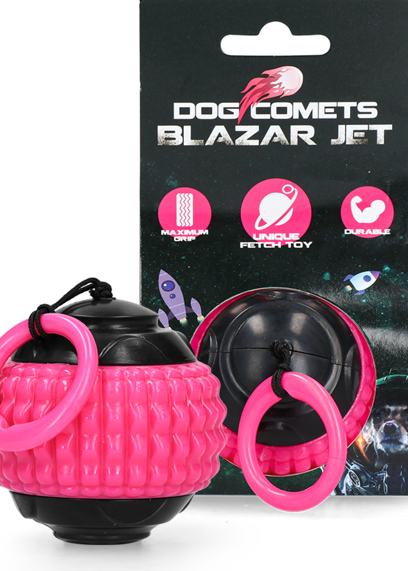 Dog Comets Werpbal - rubber voor de hond!