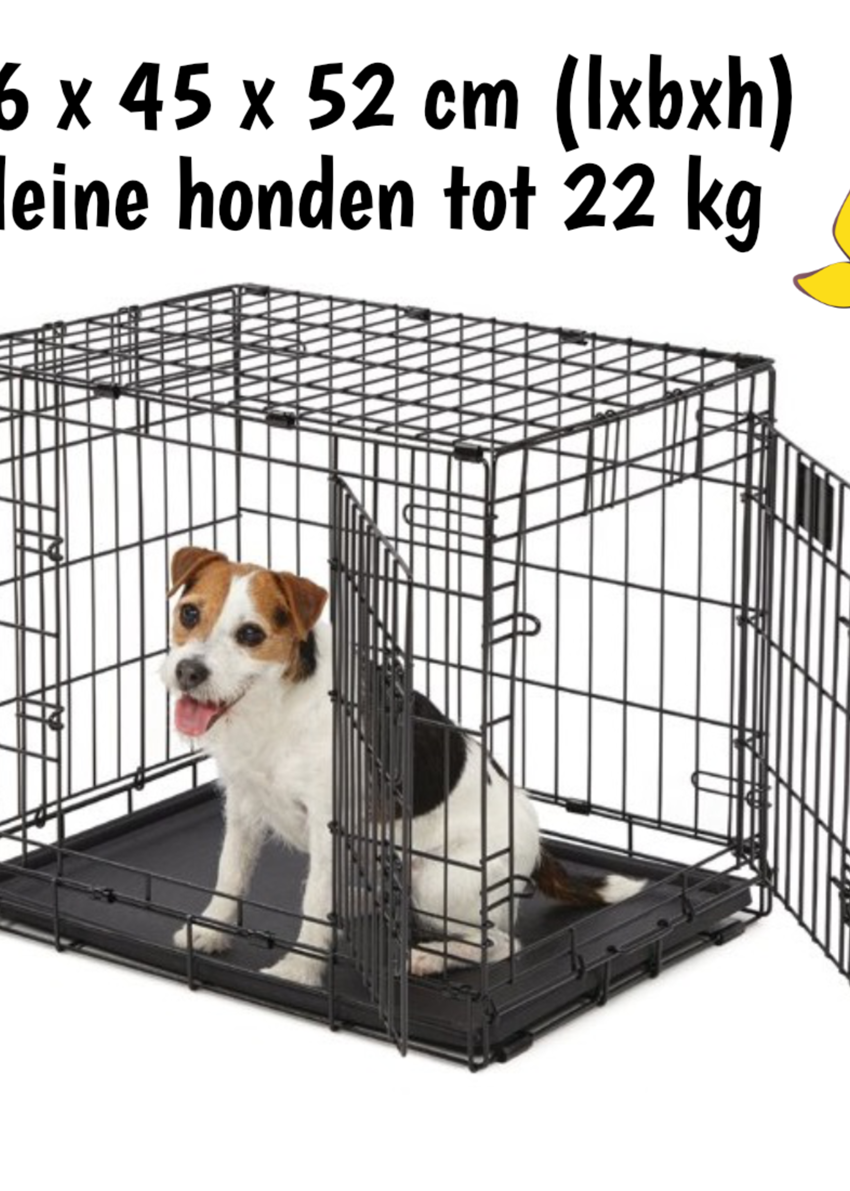 Topmast Binnen Bench voor de hond!