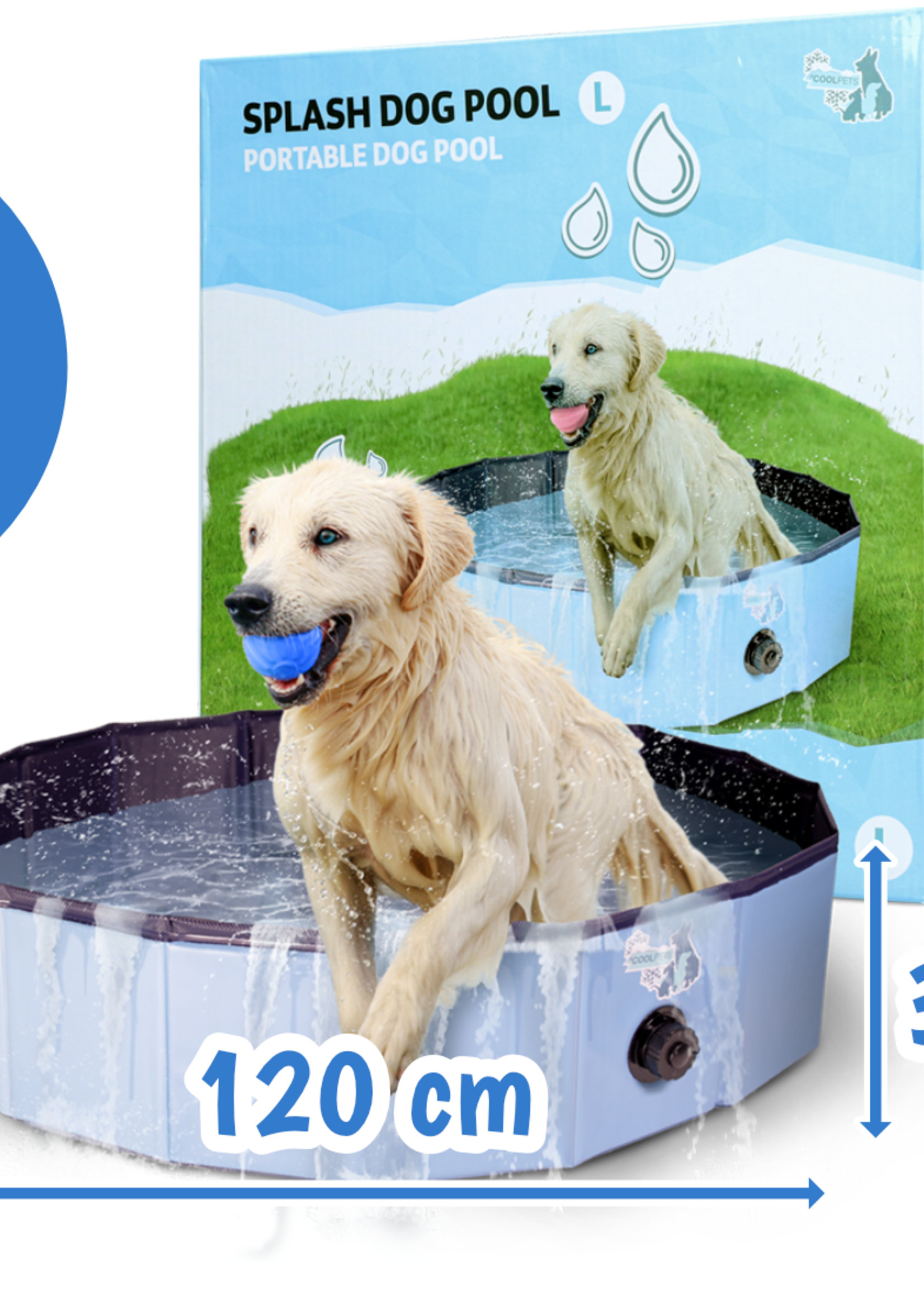 Coolpets Zwembad voor de hond!