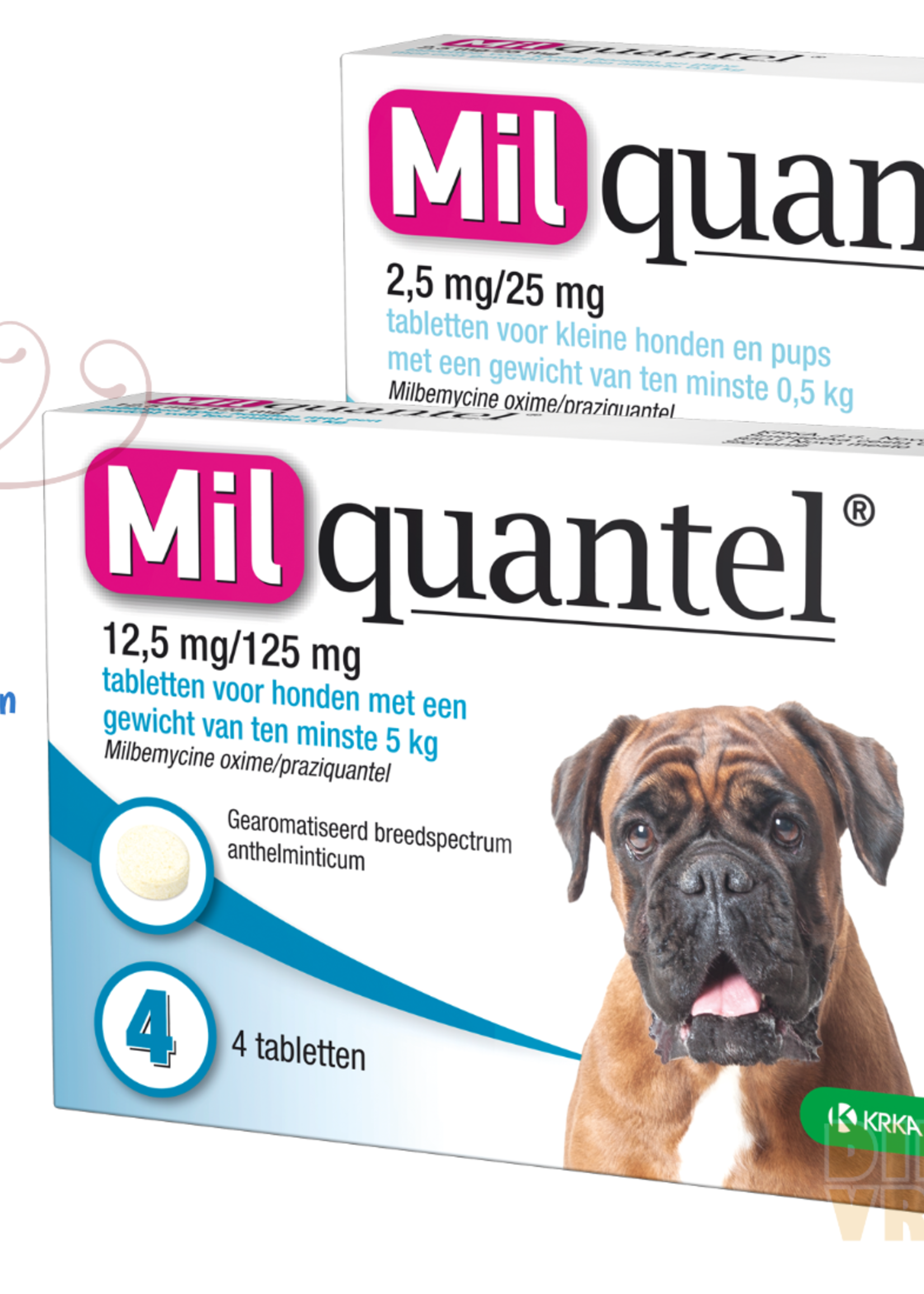 Milquantel Ontworming Tabletten voor de hond!