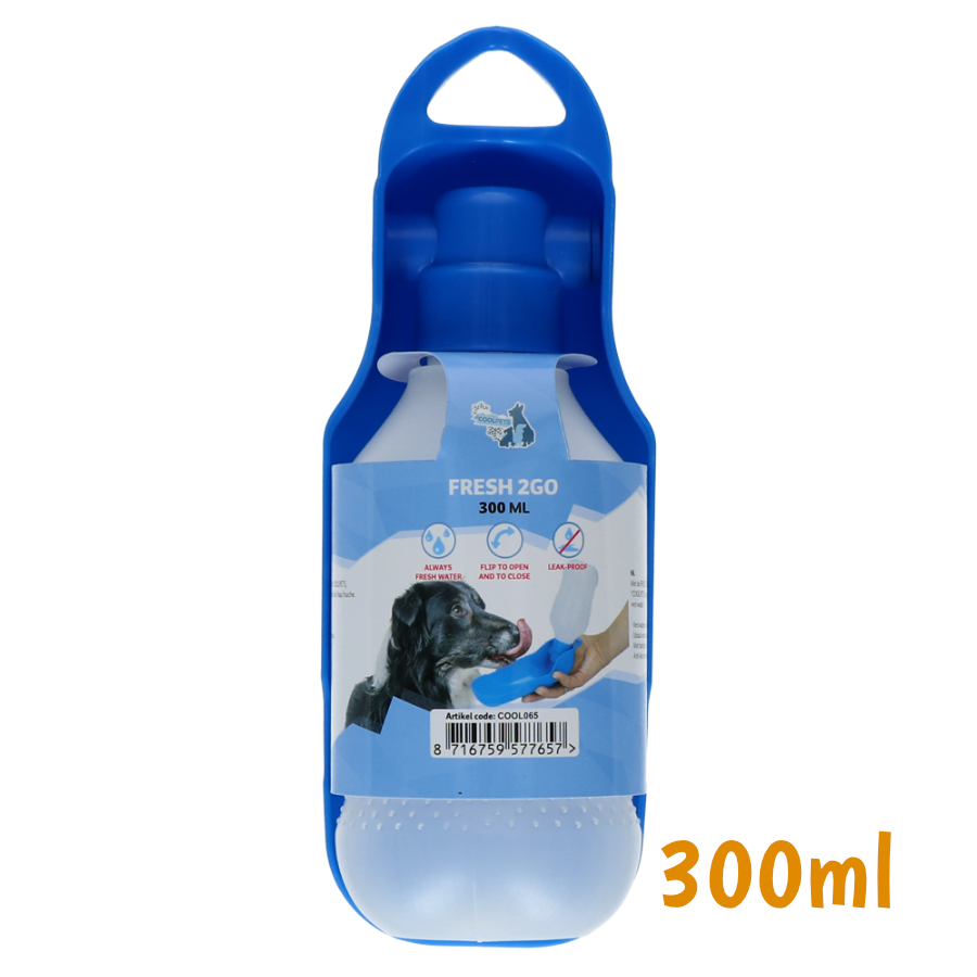 Reis drinkfles 2Go voor de hond!