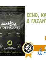 Riverwood Hond Junior XL hondenbrok Eend, Kalkoen & Fazant