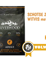 Riverwood Hond Krokante brok Schotse Zalm, Witvis & Haring