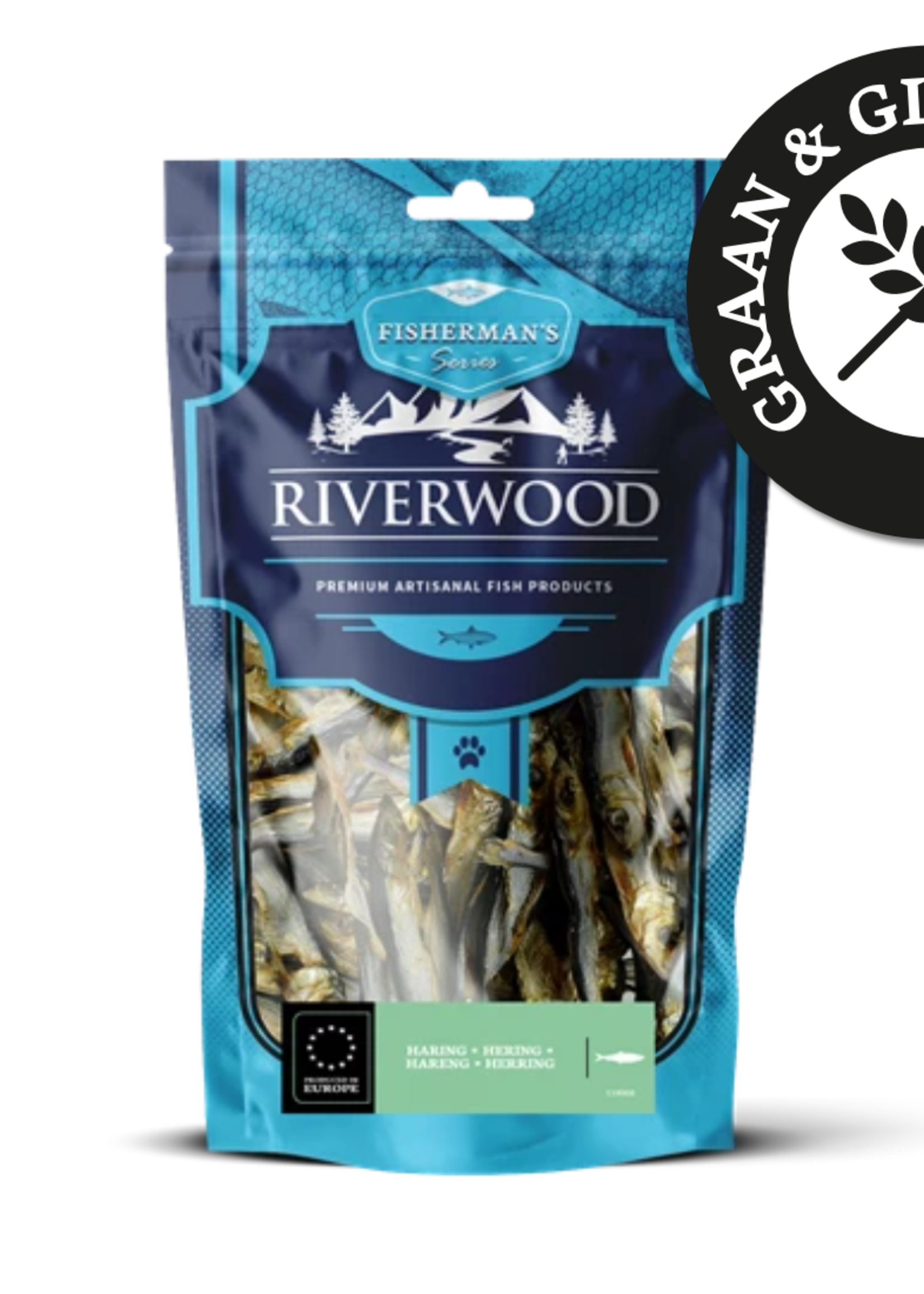 Riverwood Hond 200 gram Haring Snack