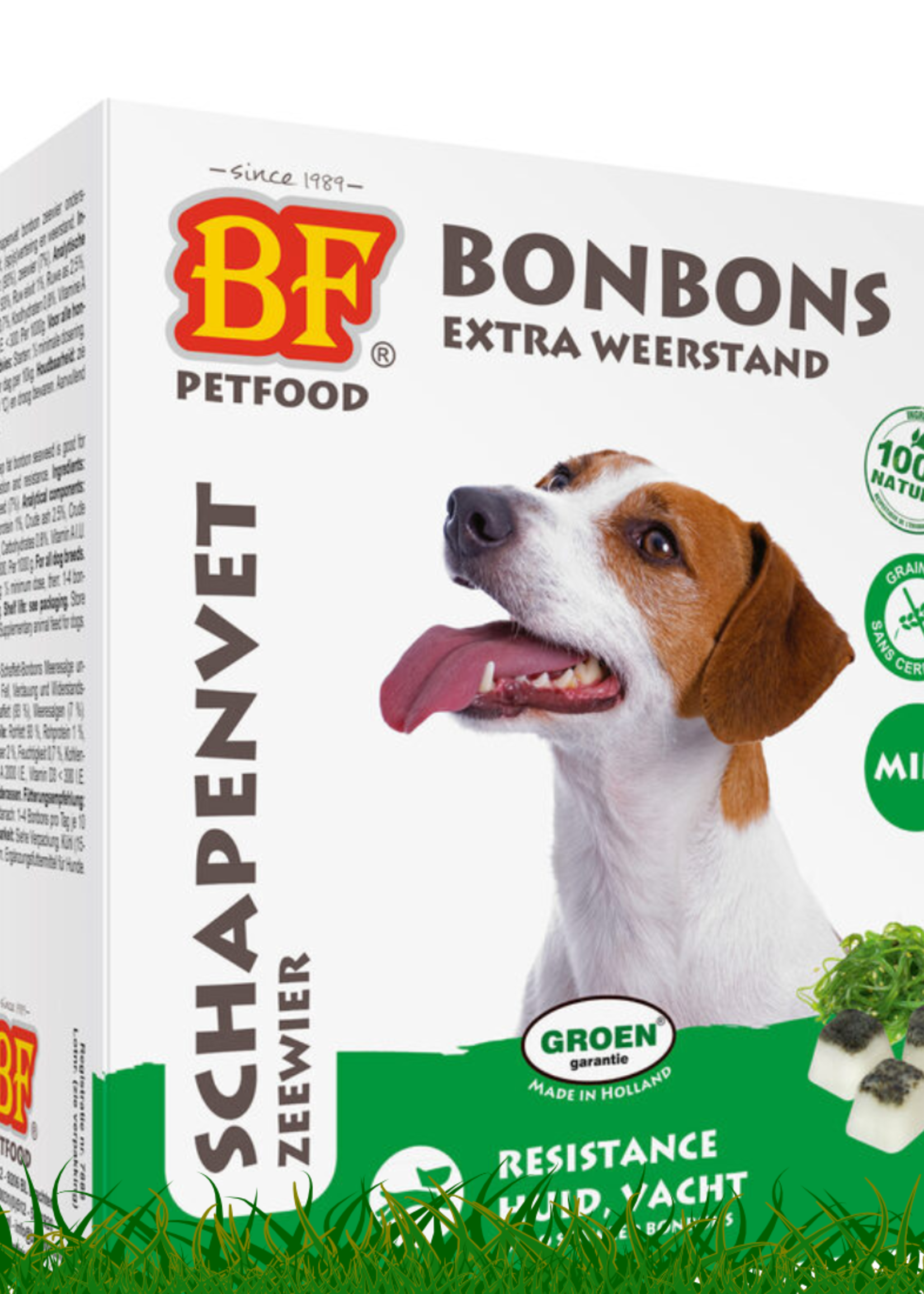 BF Petfood Doos kleine Schapenvet Blokjes 80 stuks