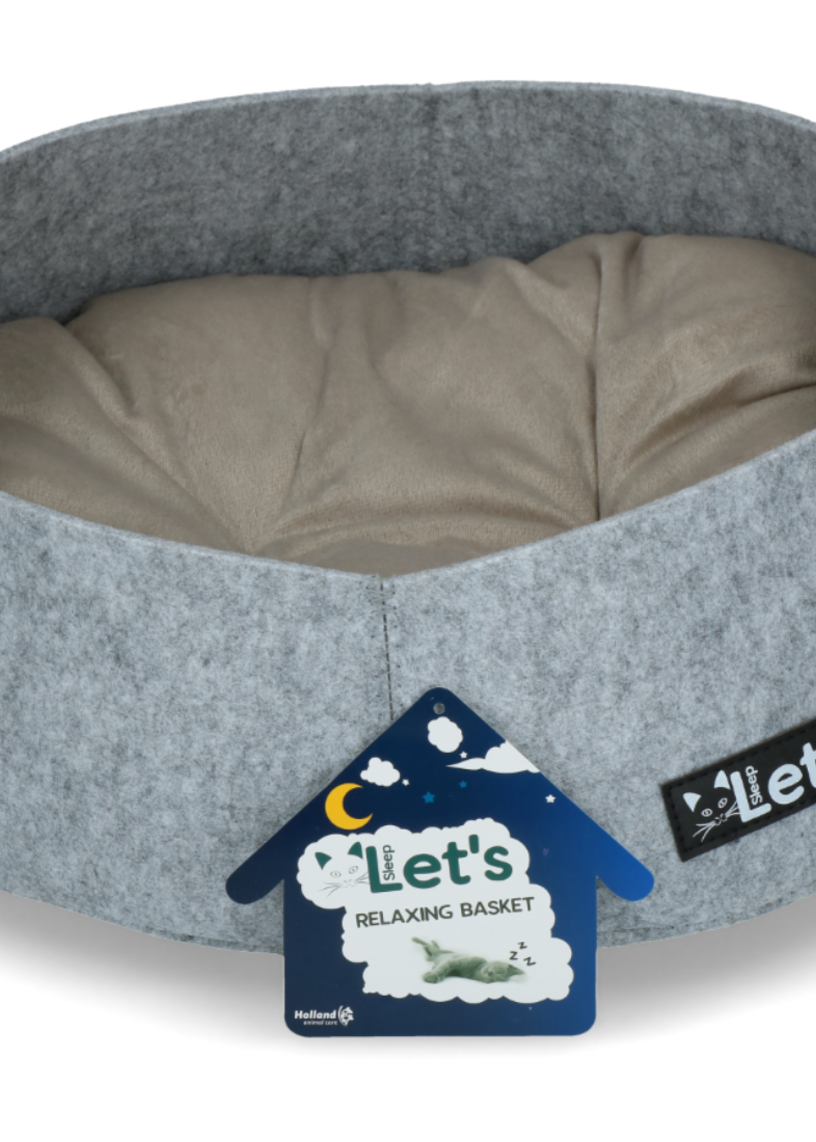 HAC Let's Sleep Relax mandje voor de kat of pup