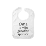 PuNa Cadeau Slabbetje Oma is mijn grootste sponsor