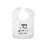 PuNa Cadeau Slabbetje Papa is mijn grootste sponsor