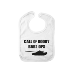 PuNa Cadeau Slabbetje Call of doody baby ops