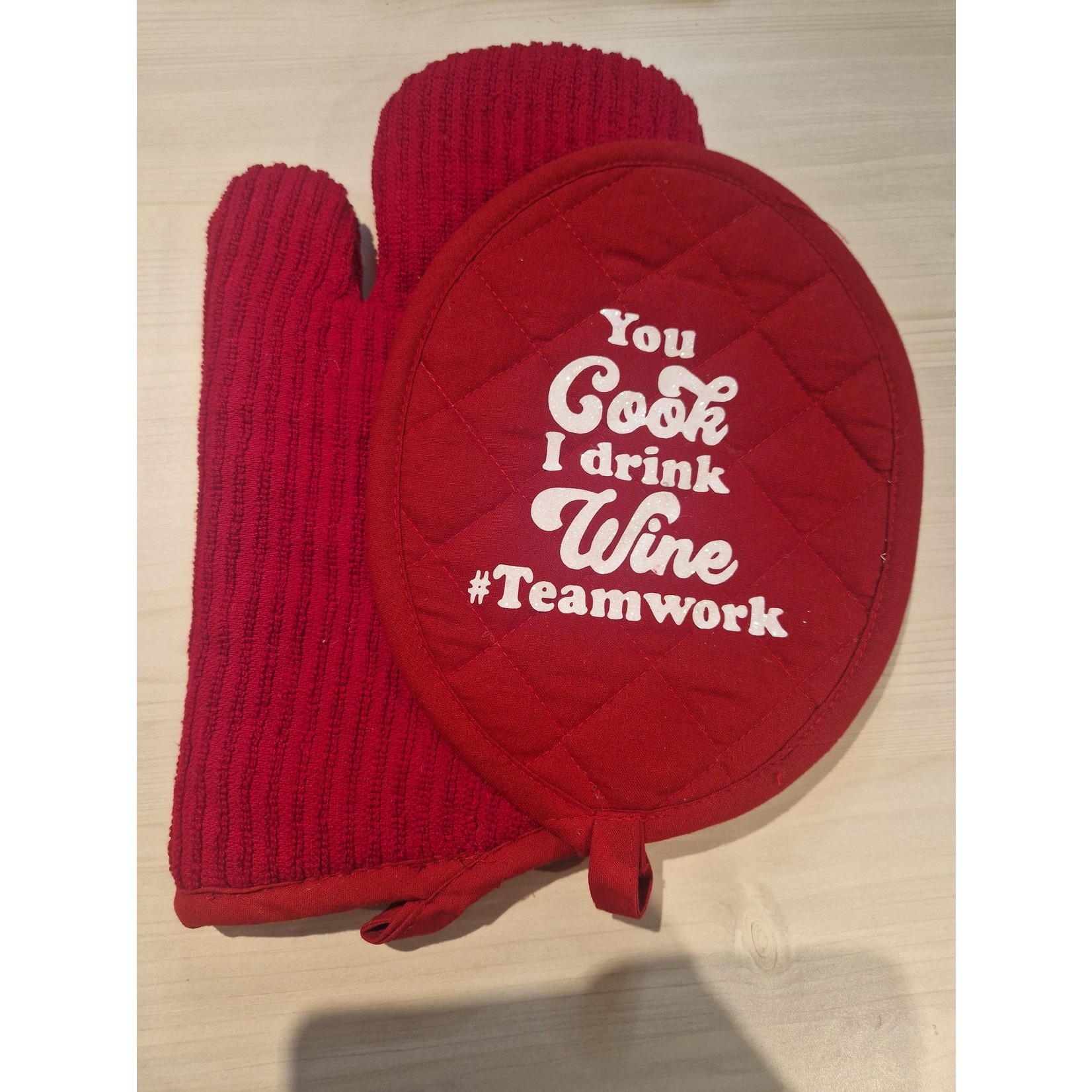 PuNa Cadeau Ovenwant Rood