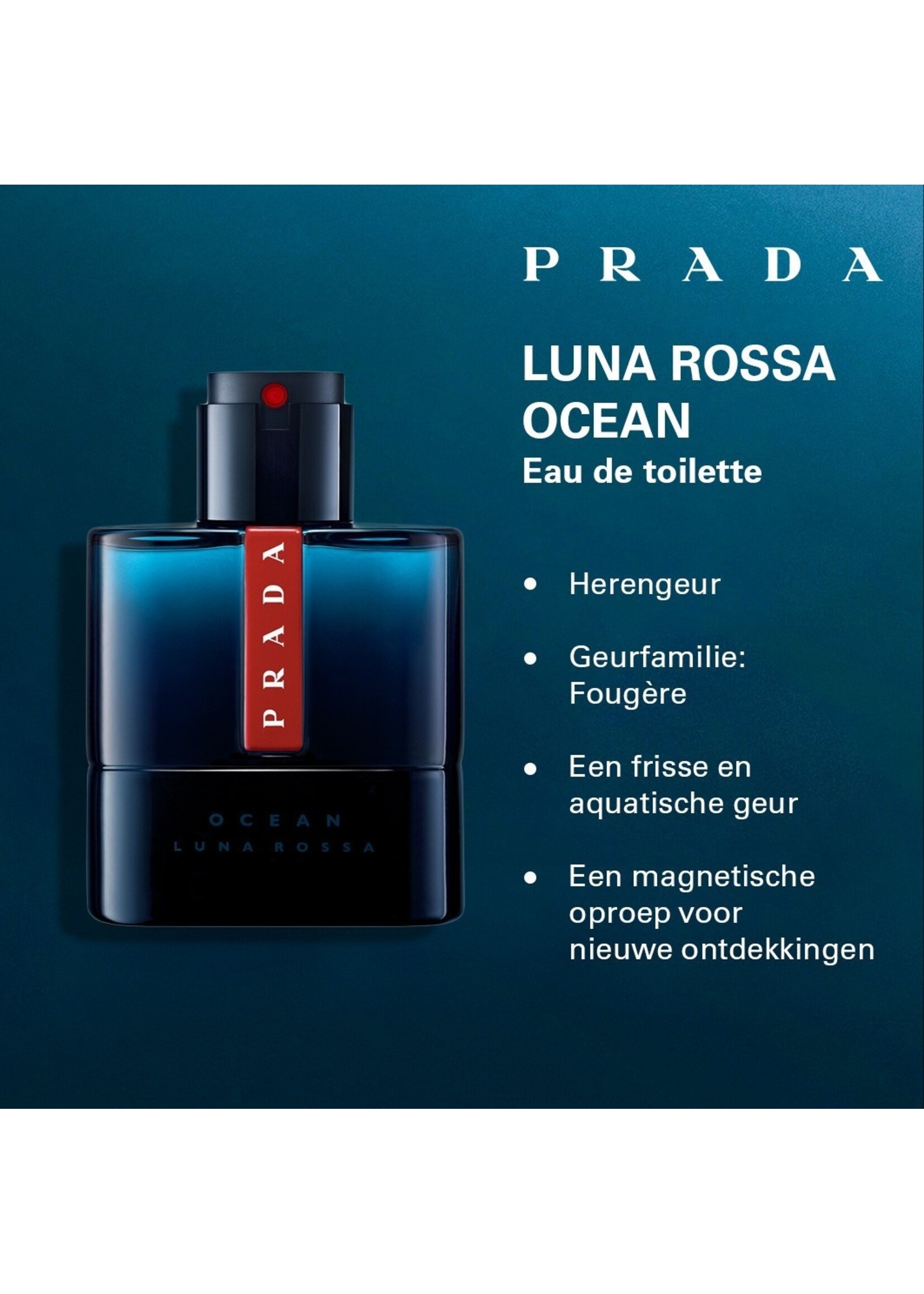 Prada Prada Luna Rossa Ocean Eau de Toilette - 8ml