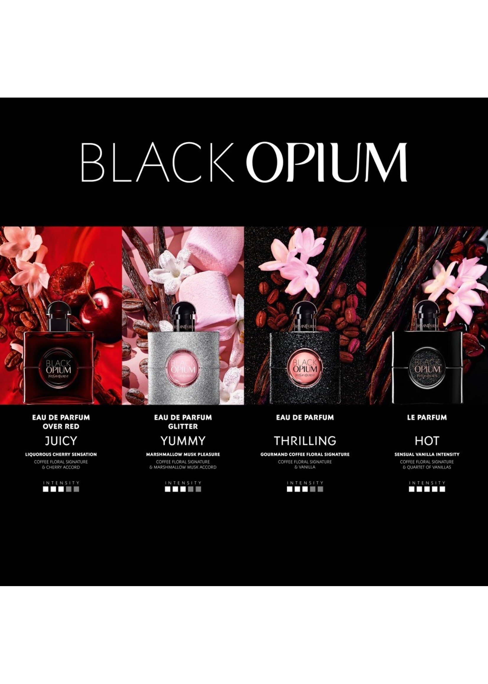 Yves Saint Laurent Yves Saint Laurent Black Opium Eau De Parfum Glitter
