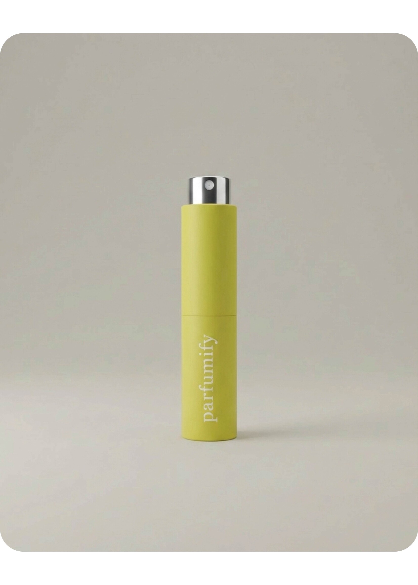 Lime Yellow Soft Touch 8ml Atomizer