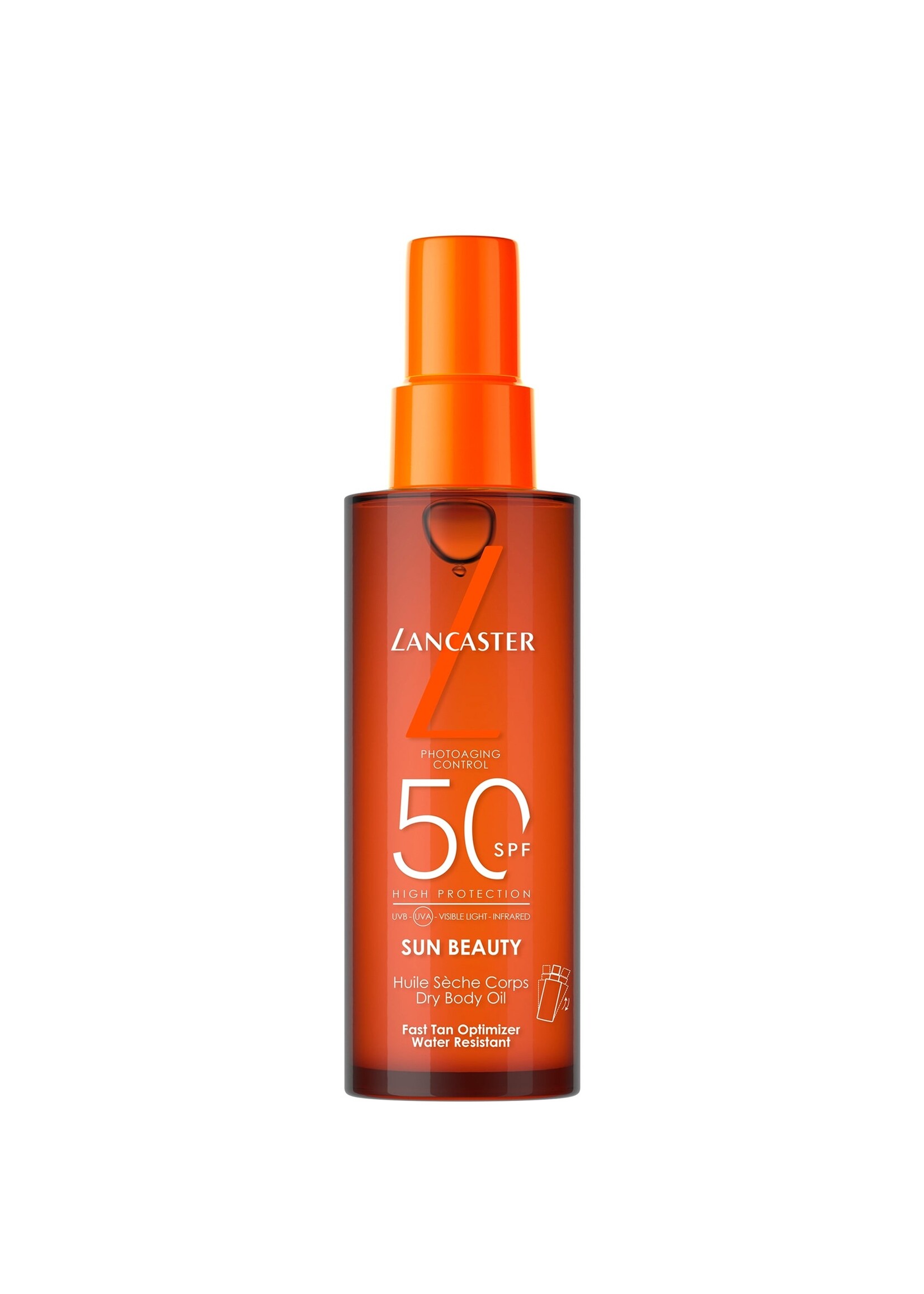 Lancaster Sun Beauty Satin Dry Oil Fast Tan Optimizer for Body SPF50 150ml