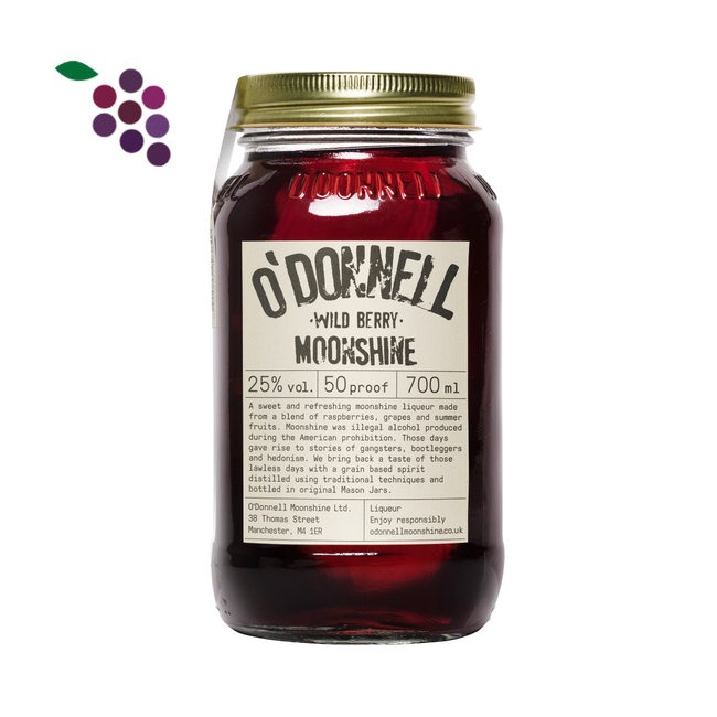 O'Donnell Moonshine Wild Berry 70cl