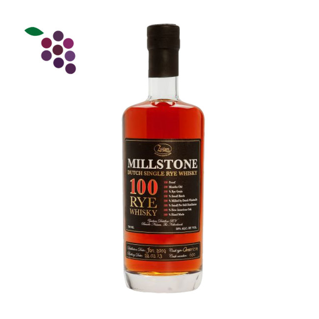 Zuidam Millstone Whisky 100 RYE 70cl
