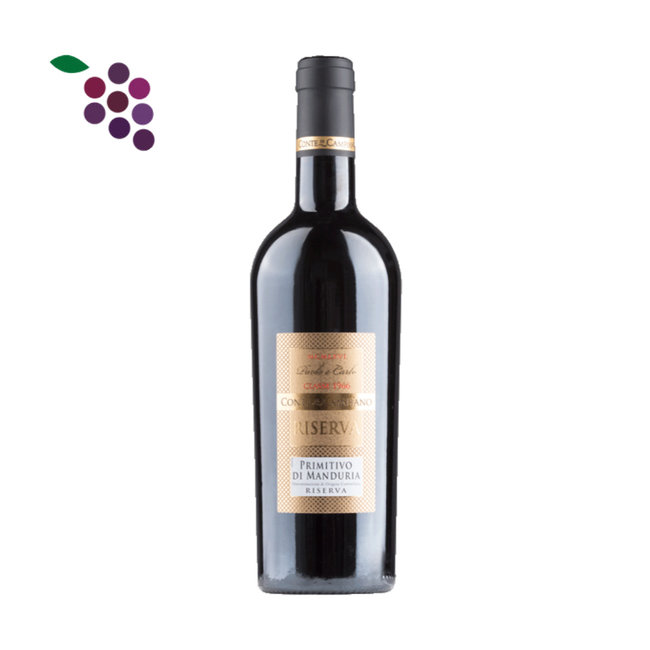Conte di Campiano Primitivo Manduria Riserva 2021