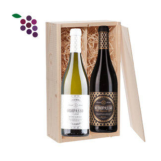 Biscardo Neropasso & Oropasso Wijncadeau - Luxe Italiaans Geschenk