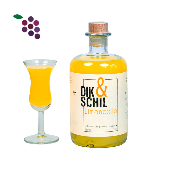 Dik & Schil Limoncello 50cl