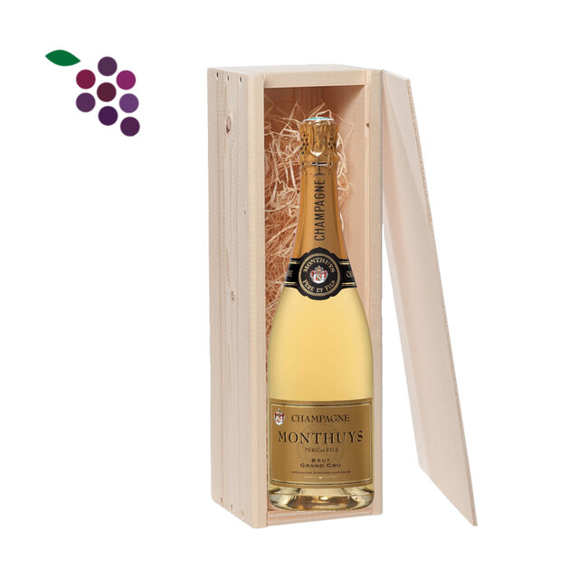 Wijngeschenk - Champagne Monthuys Brut Grand Cru