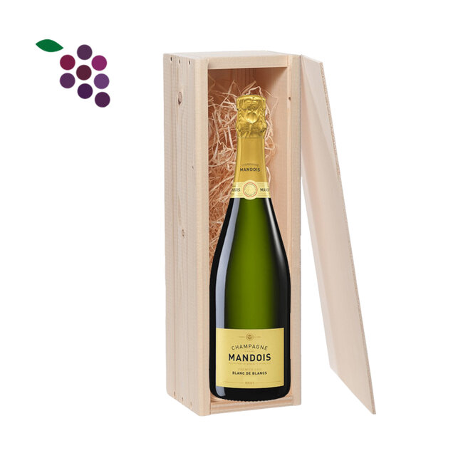 Wijngeschenk - Champagne Henri Mandois Premier Cru Blanc de Blancs 2018