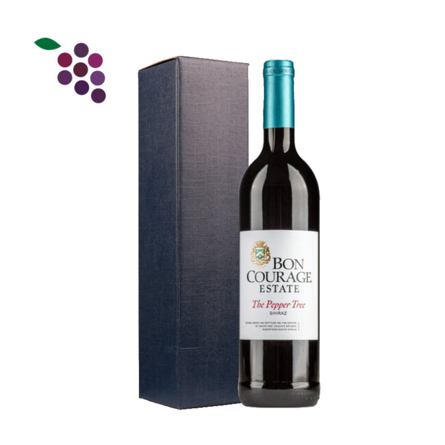 Bon Courage Estate Shiraz met geschenkdoos