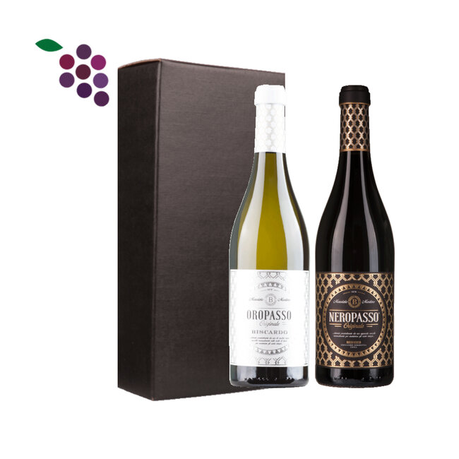 Biscardo Neropasso & Oropasso in Geschenkdoos