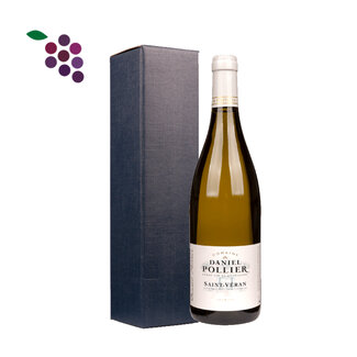 Domaine Pollier Saint Veran Blanc in geschenkdoos