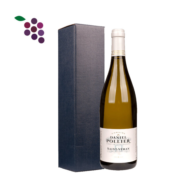 Domaine Pollier Saint Veran Blanc in geschenkdoos