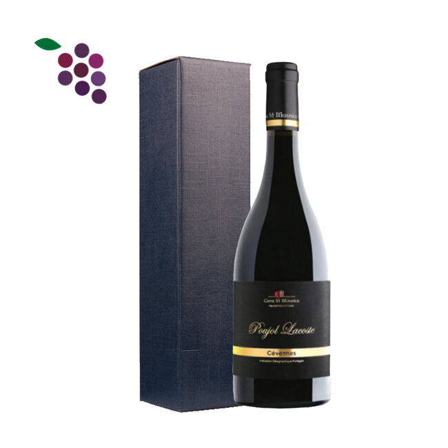 Poujol Lacoste Rouge in geschenkdoos