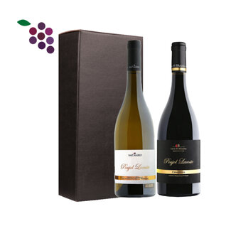 Poujol Lacoste Viognier & Rouge in geschenkdoos