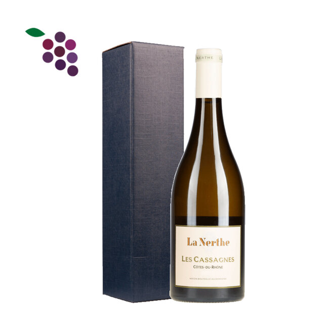 La Nerthe Rhône Les Cassagnes Blanc in geschenkdoos