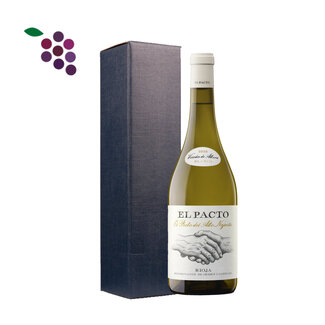 El Pacto Rioja Bianco in geschenkdoos