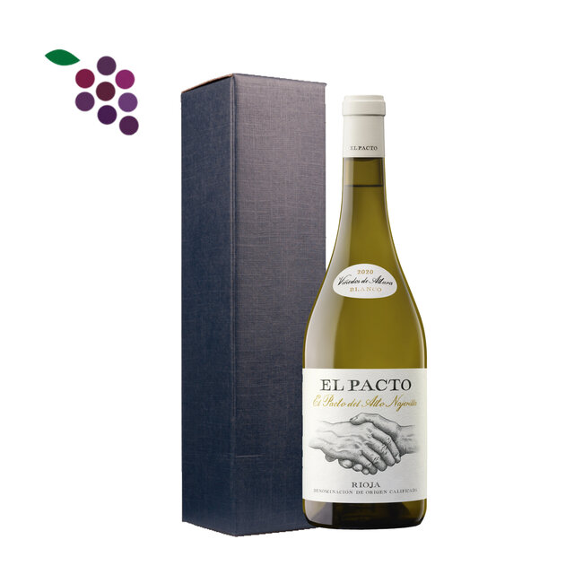El Pacto Rioja Bianco in geschenkdoos