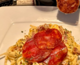 Recept #32 Pasta met Chorizo, Room en Manchego
