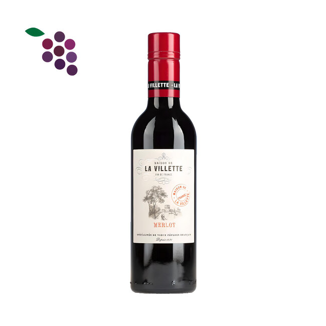 La Villette Merlot 2023  0.375cl