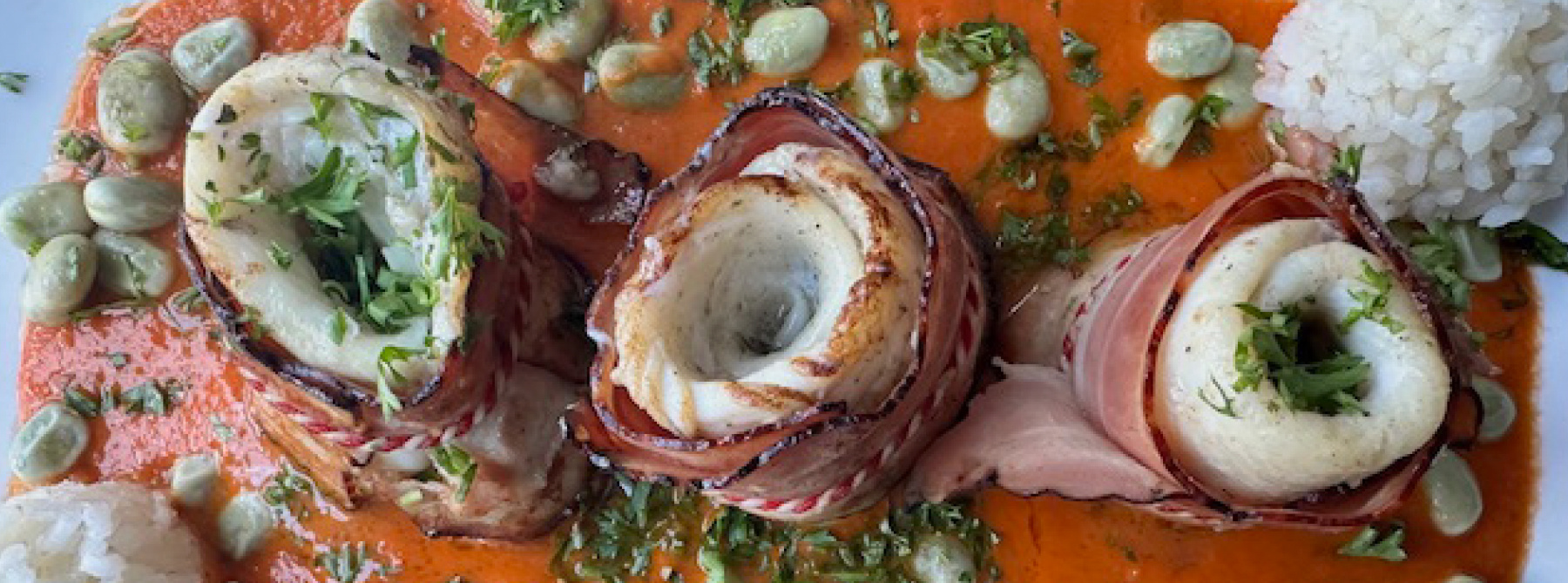 Recept #46 Scholfilet, tomatensaus  en tuinbonen