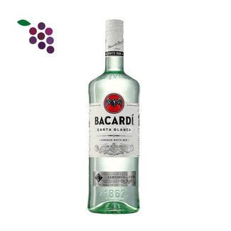 Bacardi Carta Blanca 100cl Bacardi Carta Blanca 100cl