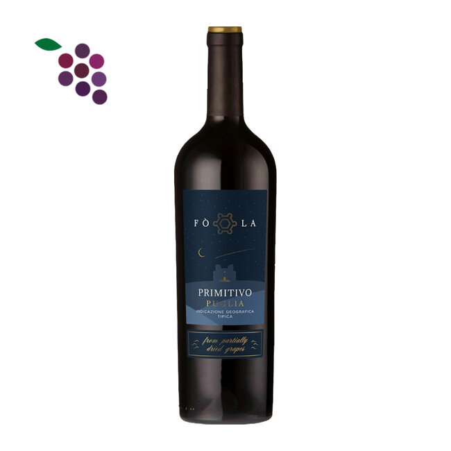 Fola Primitivo Partially dried grapes 2023
