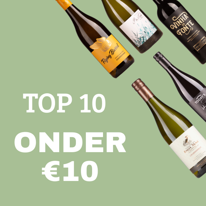 Beste wijnen onder €10 kopen