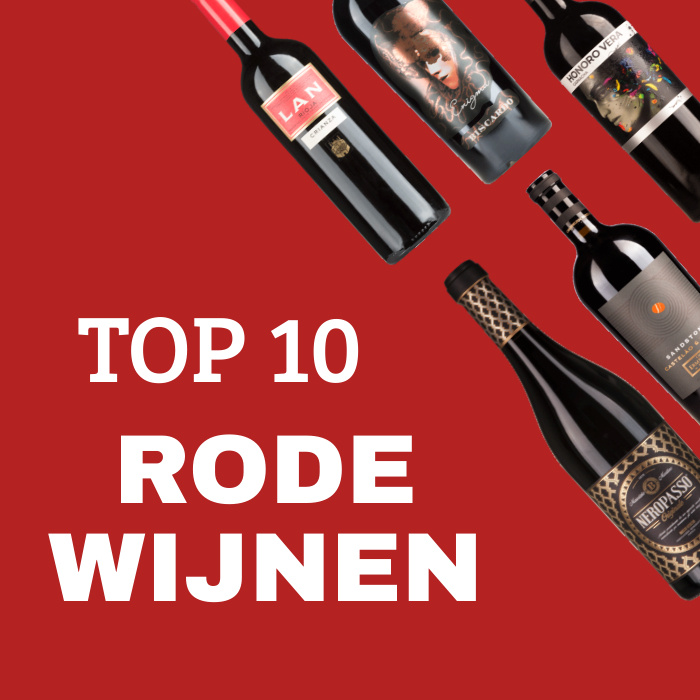 Top 10 rode wijnen kopen