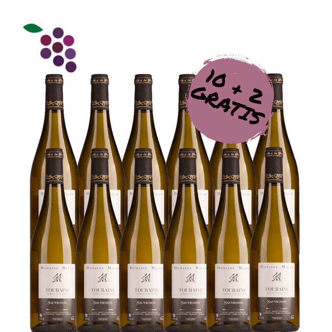 Domaine Malet Sauvignon Touraine Med. 2024 12x75cl