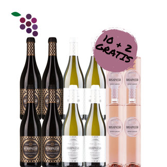 Biscardo Nero/Oro/Rosapasso - 10+2 Gratis