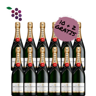 Moet & Chandon Brut Impérial Champagne - 10+2 Gratis