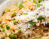 Recept #50 Romige Pompoenrisotto met Gebakken Paddenstoelen