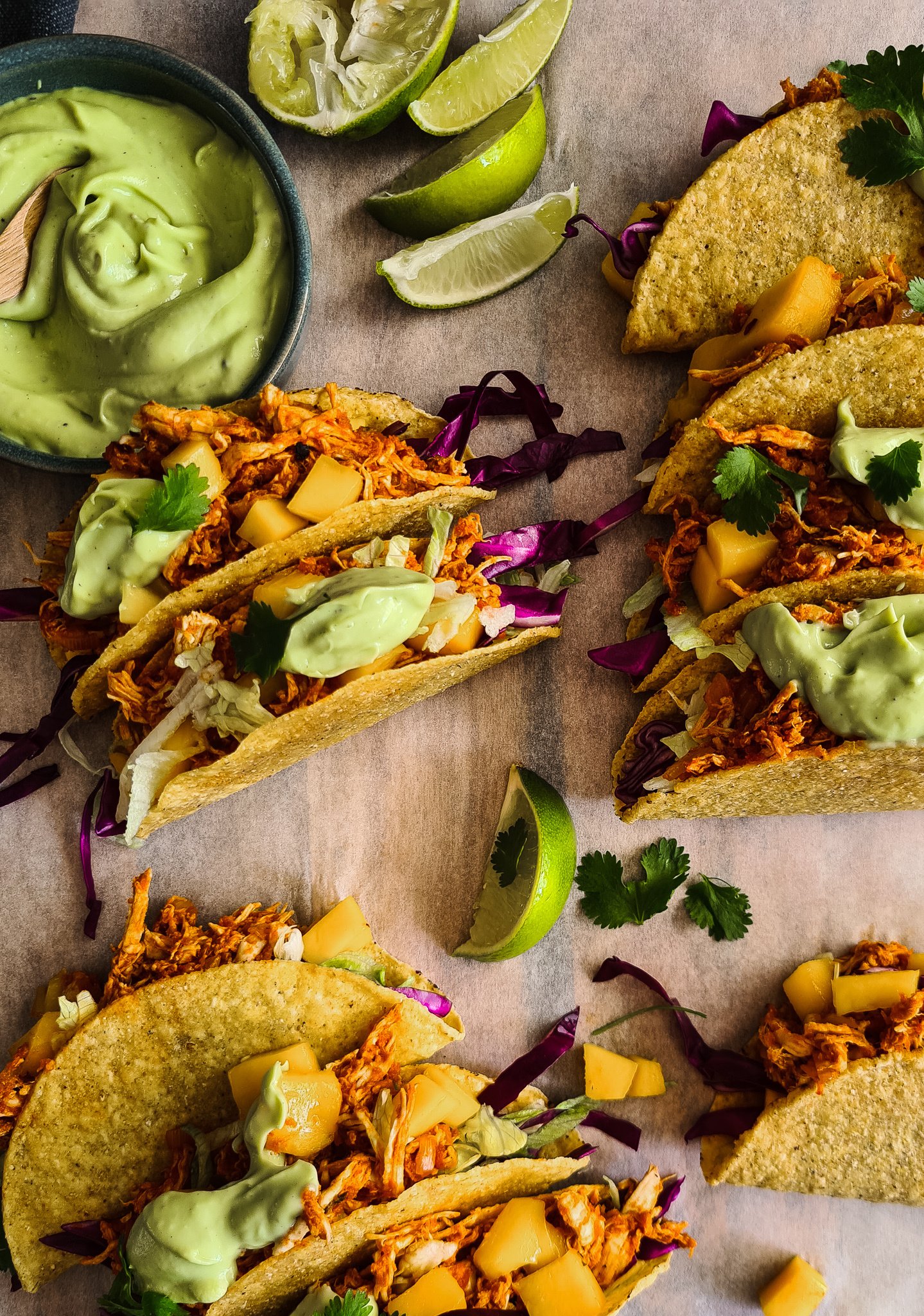 Recept #59 Taco’s met Gemarineerde Kip, Mango en Avocado