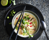 Recept #63  Thaise Kokossoep met Kip en Groenten (Tom Kha Gai)