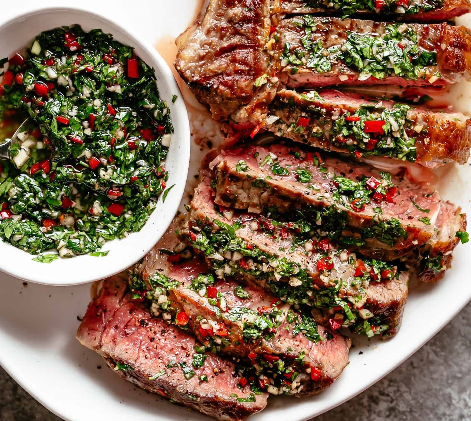 Recept #60 BBQ Picanha met Chimichurri en Geroosterde Aardappels