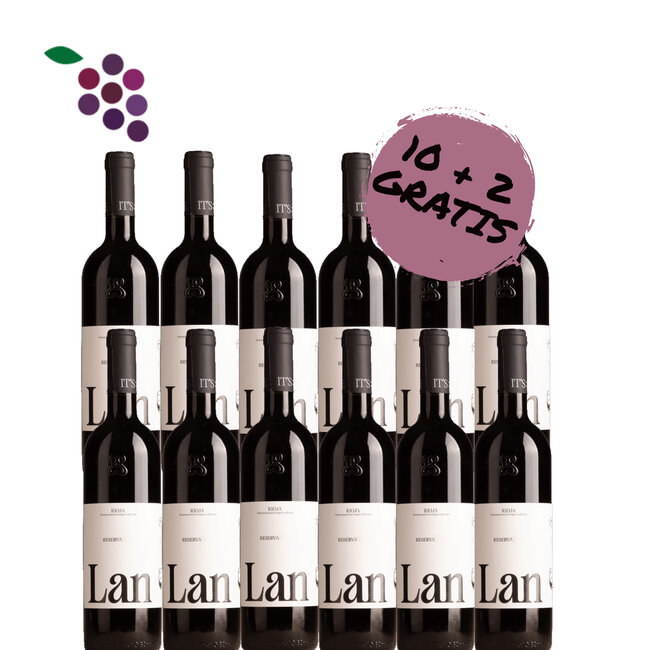 Bodegas LAN Reserva 2018 12x75cl