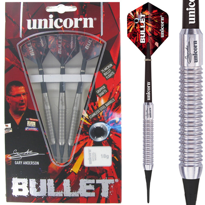 Softtip Unicorn Bullet Gary Anderson P1 Steel